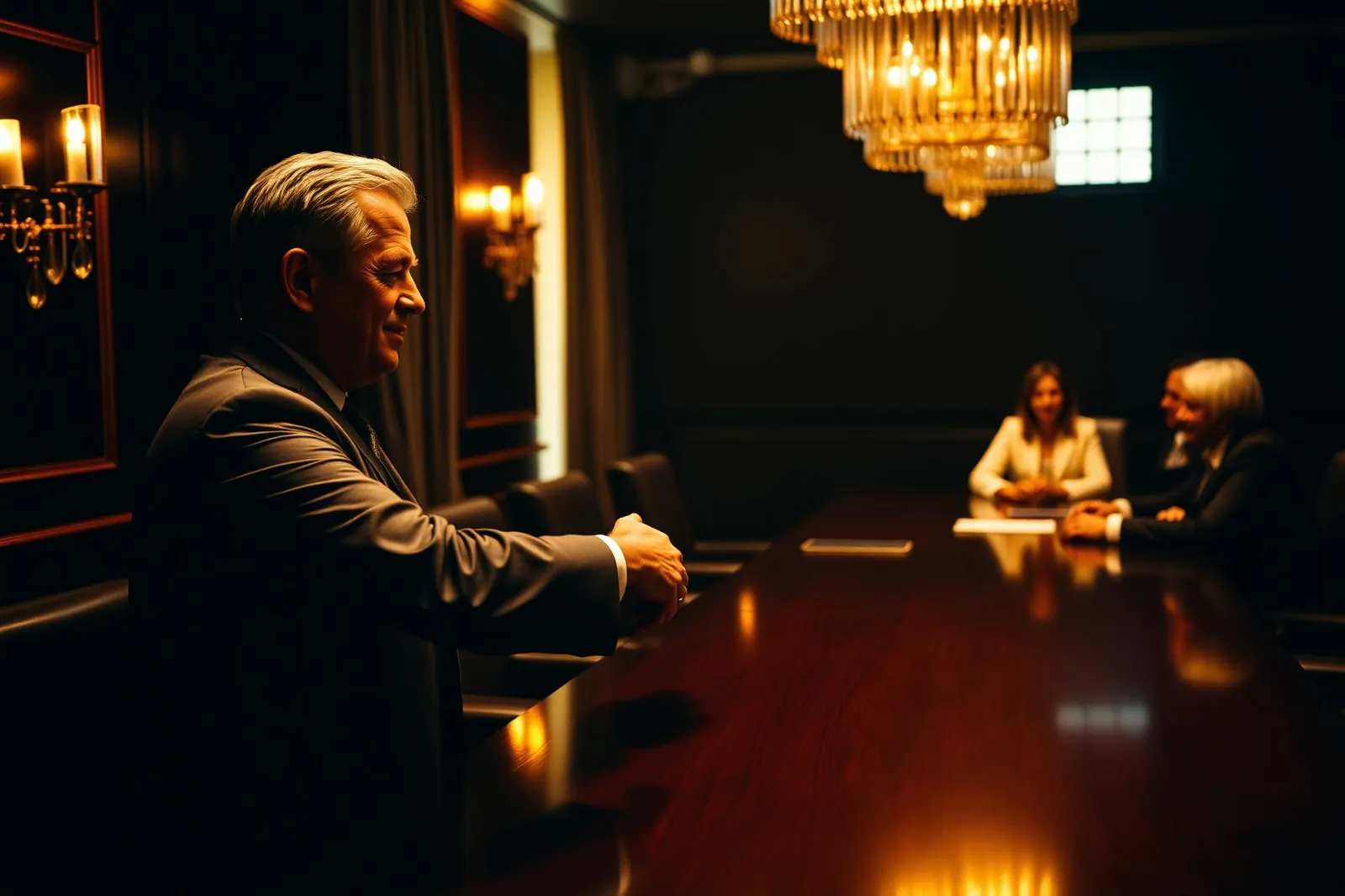 Executive boardroom moment in CLOSE traject